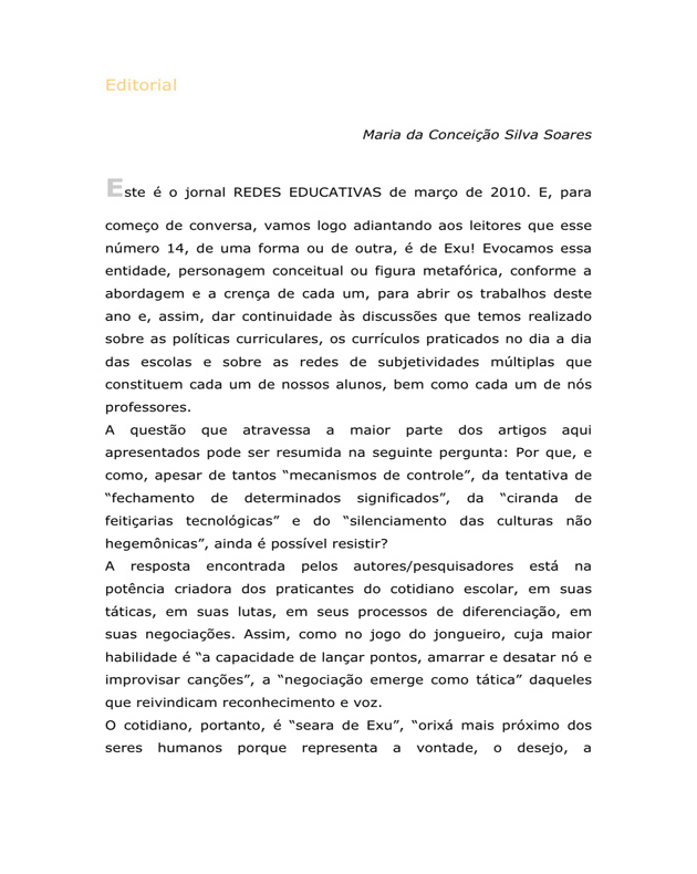 editorial